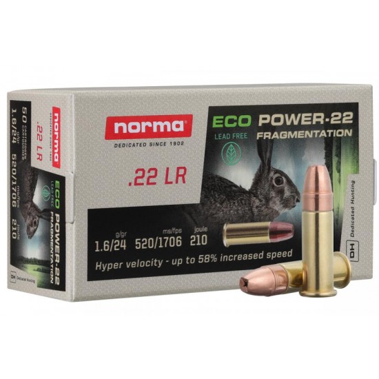 Norma Eco Power-22 .22LR 